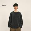 CROQUIS Men's 100% Cashmere Round Neck Sweater