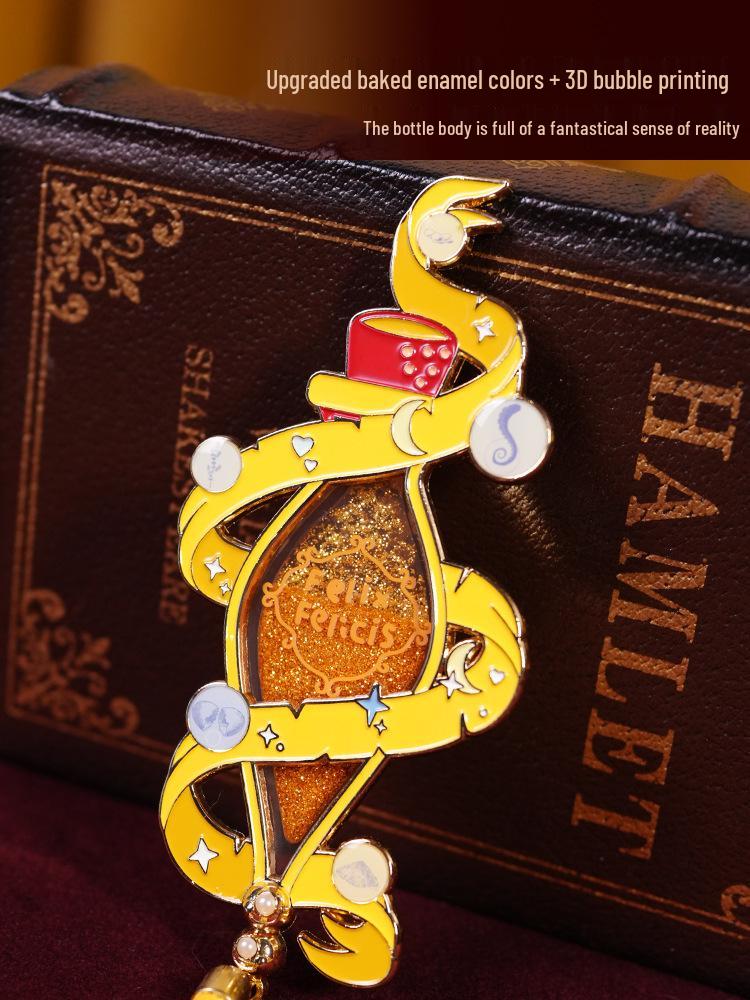 Originální Harry Potter Felix Felicis 3D kovový magnet na lednici s dárkovým balením