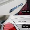 3D ABS AMG Heckemblem Emblem Buchstaben Kofferraumemblem für Mercedes-Benz W204 W205 W176 W177 W212 W213 Aufkleber Zubehör