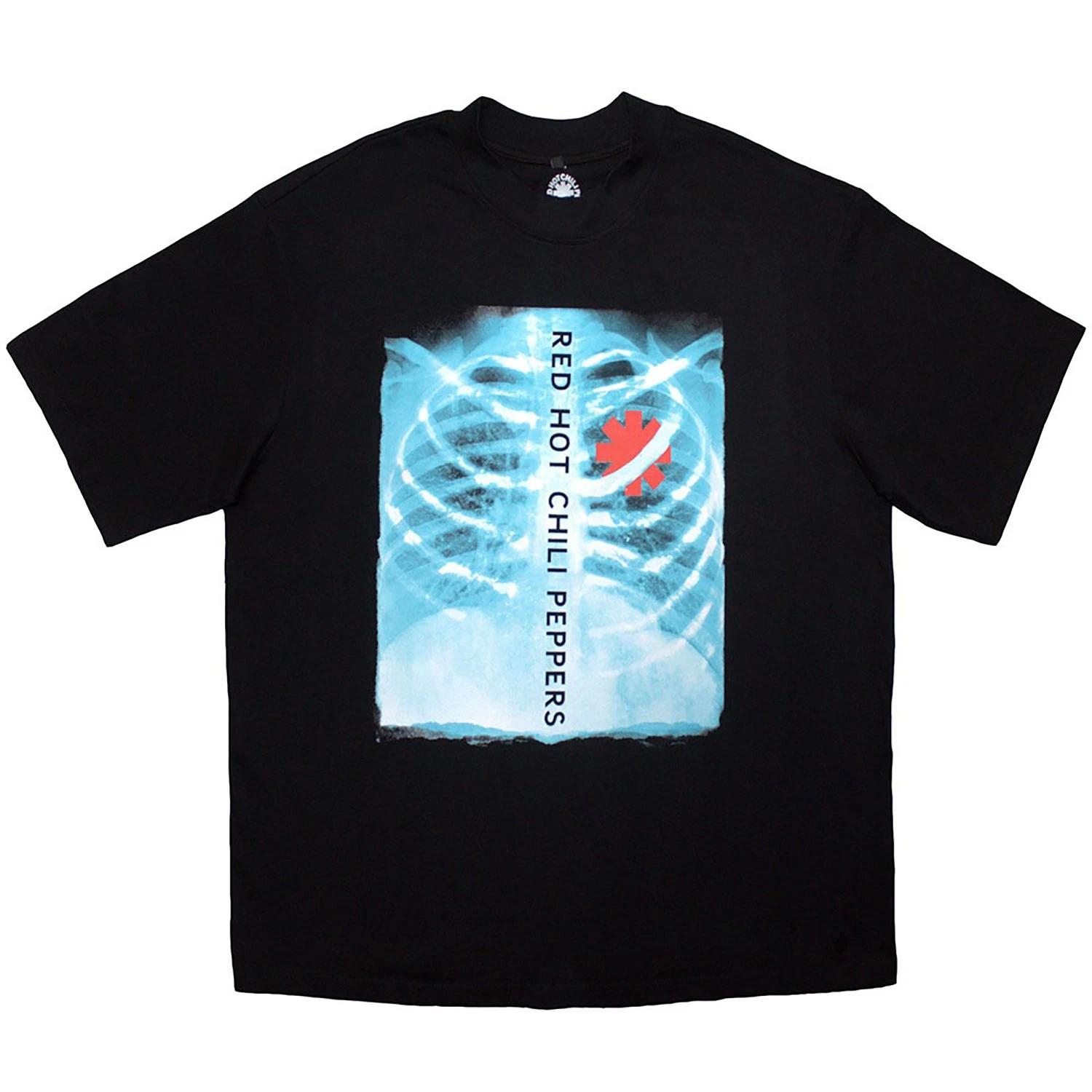 Men s Red Hot Chili Peppers X-Ray Oversized Boxy Tee Vintage T-shirt XX-Large XXXXL