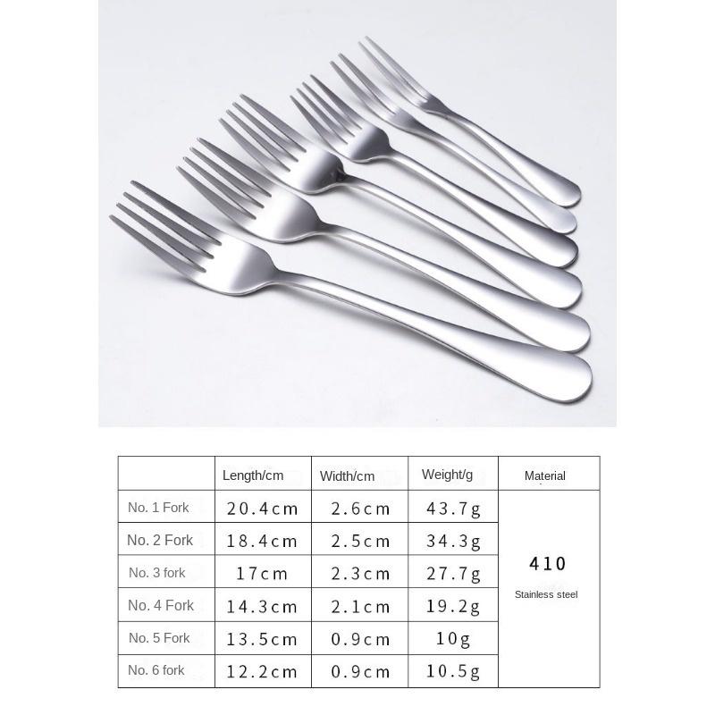HANYANG Stainless Steel Cutlery Western Knife and Fork Snack Fork Fruit Fork Steak Knife