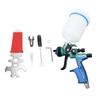Farbspritzpistole HVLP Spritzpistole 4000B 600ml Becher 1,3mm Düse Air Spray Lackierpistole Kit für Möbel Autopflege G1/4