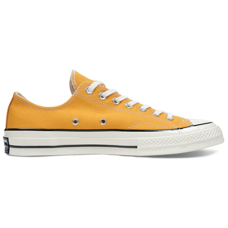 Converse Chuck Taylor All Star 70 1970s Vintage Versatile Low-Top Canvas Unisex Yellow and White