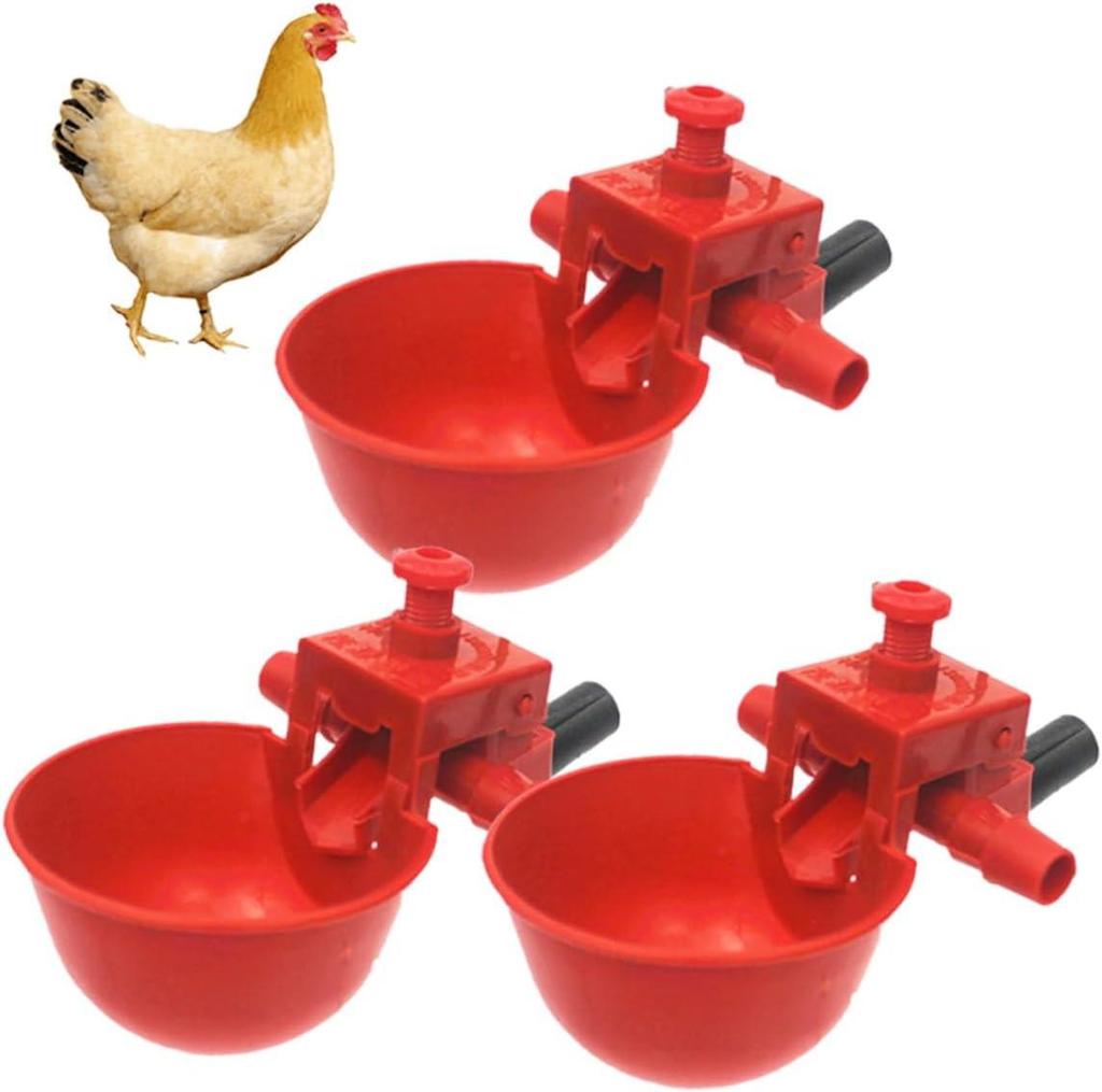 Adjustable Poultry Water Drinker for Cages
