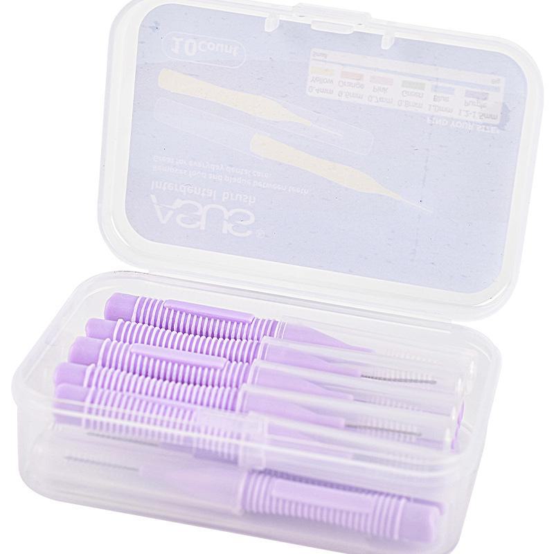ASUS Aisel Orthodontic Interdental Brush - Straight Type for Gap Cleaning and Teeth Correction