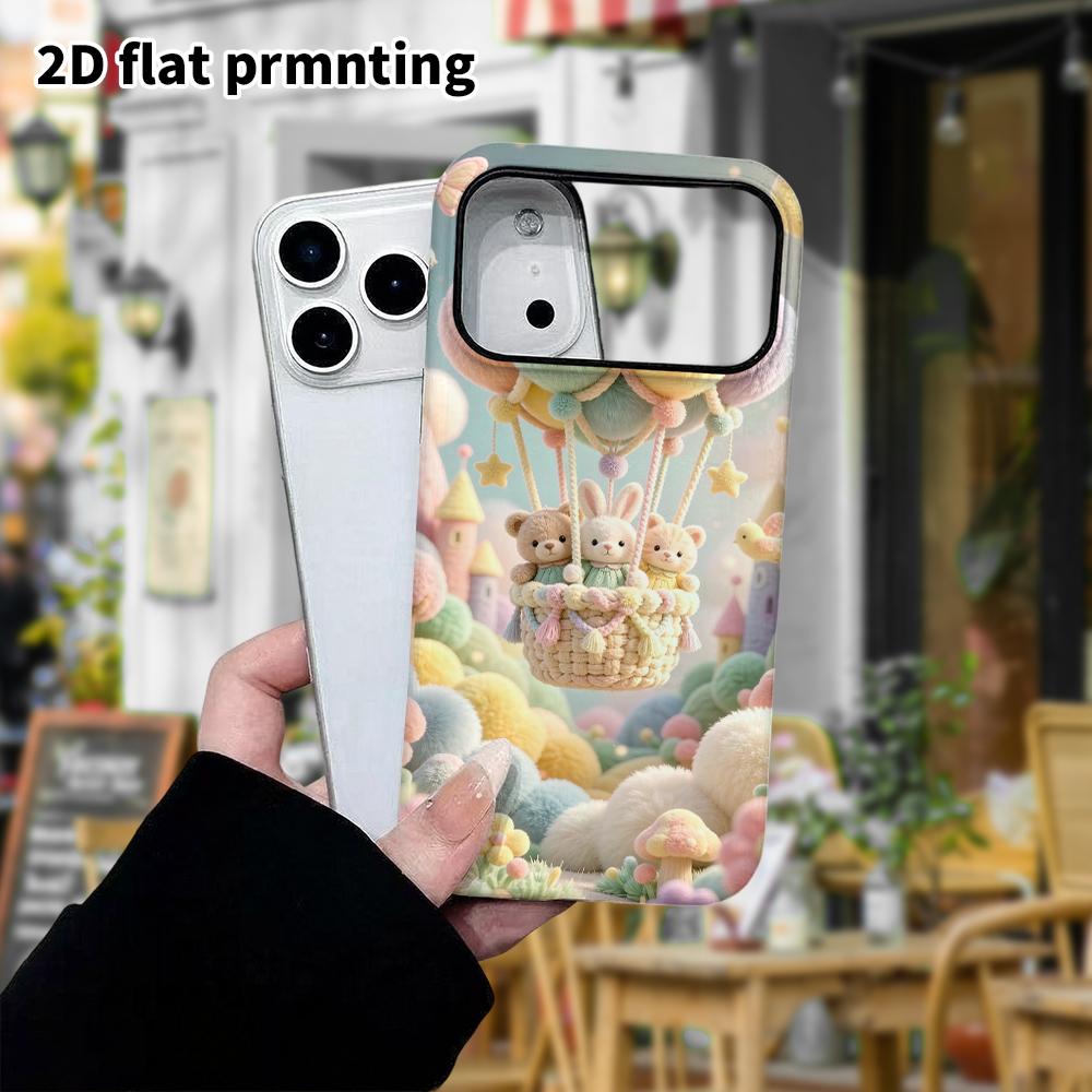 Phone Case: 2D flat, suitable for iPhone 18 17 16 15 14 13 12Pro protective case, Fantasy Journey, perfect Christmas and Halloween holiday gift