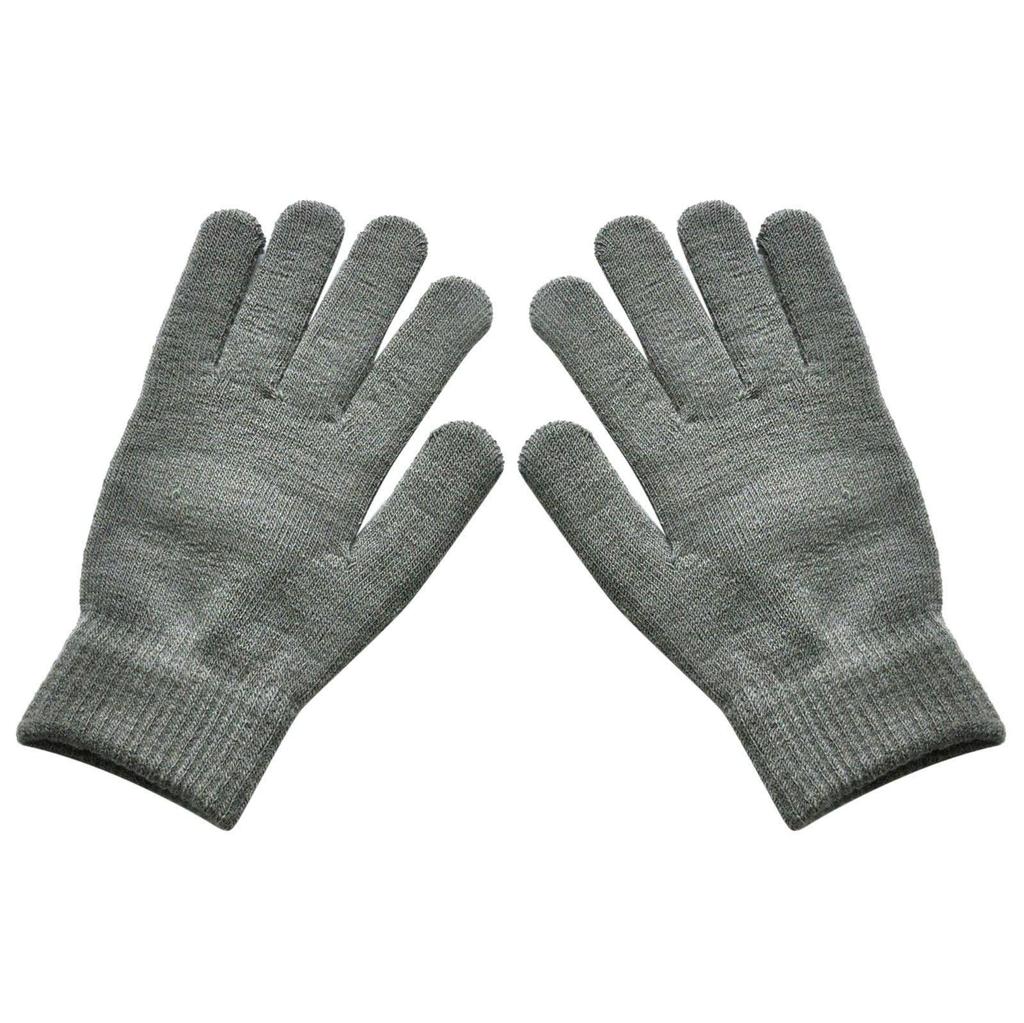 Men's And Women's Knitted Woolen Gloves, Winter Riding Warm And Fleece Gloves