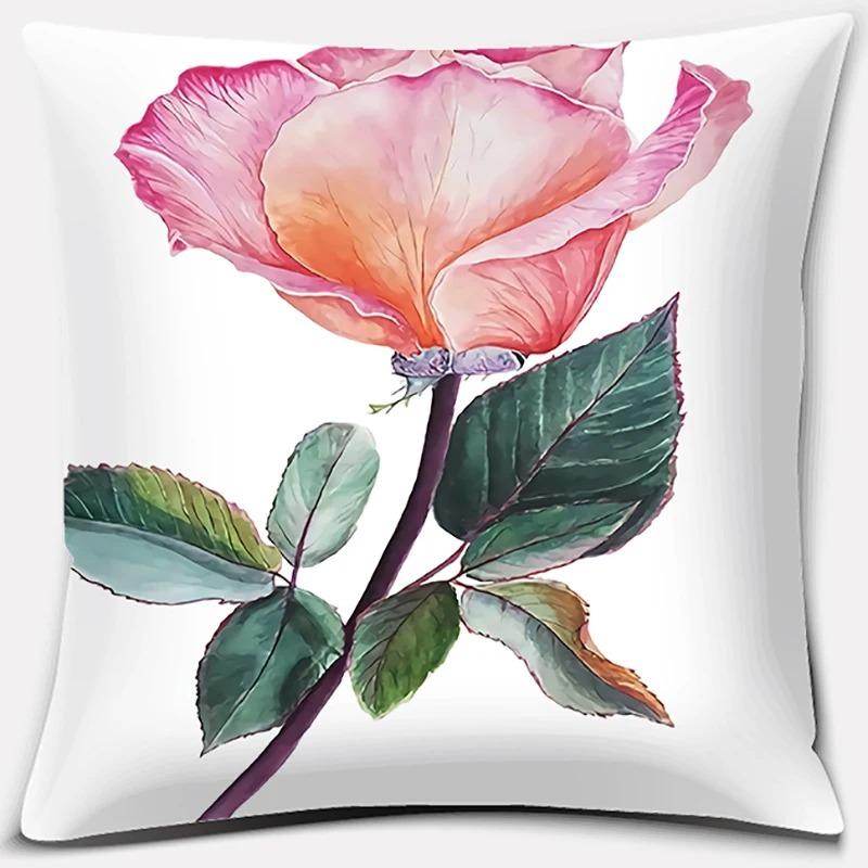 Vakkert Blomsterputetrekk Kontor Stue Hjem Putetrekk Bilpynt