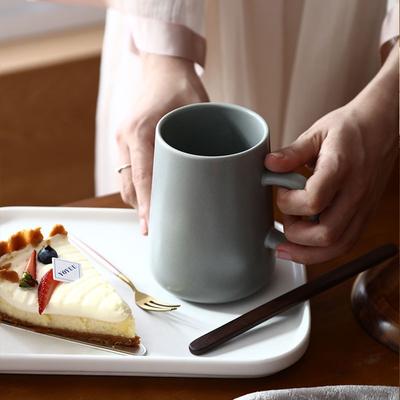Taza de Café de Cerámica multicolor creativa personalizada, adecuada para té y café de gran capacidad, taza para leche, taza para el hogar para parejas