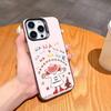 Cute Cartoon Art COCO-chanS Phone Case For iPhone17 16 15 14 13 12 Pro Max Grey Black Matte Laser Metallic Aurora Funda