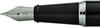 Sheaffer 300 Fountain Medium Black Officially Imported Pen, Nib, SGC9314PN-M, & Chrome,