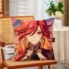 Genshin Impact Mavuika Throw Pillow Case For 45x45cm55x55cm30x30cm For Home Bedroom Decoration And Protector