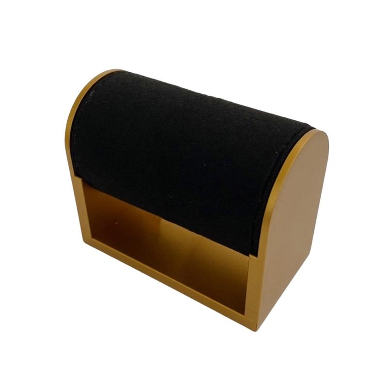 Multitiered Sturdy Metal Fashion Accessory Holder Portable for Watch Bracelet and Bangle Exhibition Home Organization