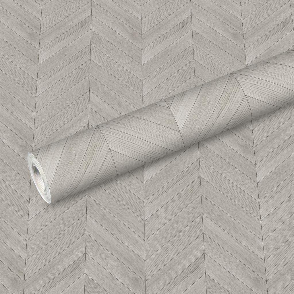 Nordic Natural Wood Grain Wallpaper - Self-Adhesive PVC Wall Stickers - Waterproof Seamless Splicing Mural for Kitchen Bathroom Home Renovation