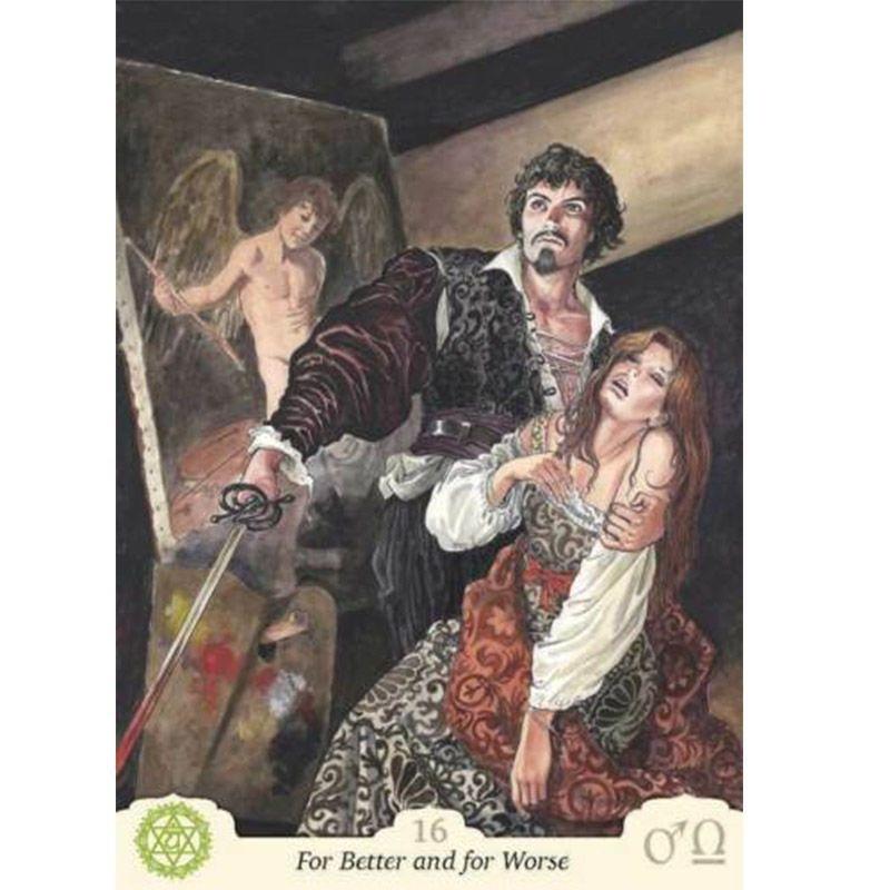 Manara Erotic Oracle Cards A 35 English Divination Tarot Card Family Party Board Game