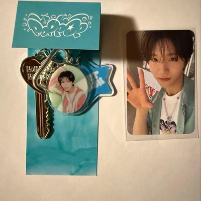 [USED] NCT WISH POPPOP MD Key Ring Jaehee with Trading Card