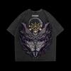 Jujutsu Kaisen Makora Anime T-shirt For Men's Clothing Summer Cotton Tee Shirt Hip Hop Y2k Vintage Washed Oversized Tshirts