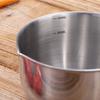Long-handled Milk Pan Wooden Handle Mini Pot  for Preventing Hot Oil From Scorching