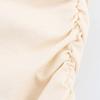 Jnleaog Spring New Arrival Women's Clothing Fashion Style French Fashion Asymmetric Fold Stretch Tops 6050319