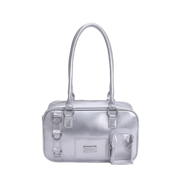 

Премиальная летняя модная повседневная сумка подмышку на одно плечо в студенческом стиле, универсальная, портативная сумка-подушка для通勤