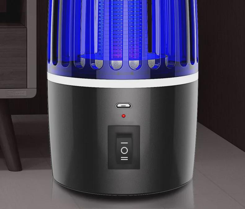 2025 dobíjecí USB elektrická lampa odpuzující komáry pro vnitřní a venkovní použití