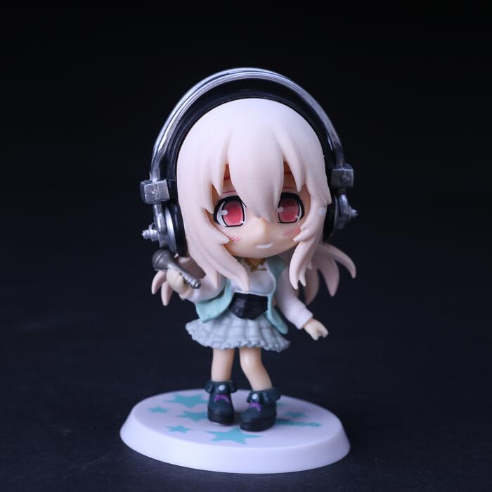 

10 см Аниме Фигурка Super Sonico Рабочий Купальник Костюм Шасси Q Версия Миниатюрные Фигурки Игрушка Подарок Коллекция В Коробке Декоративный Элемент No box