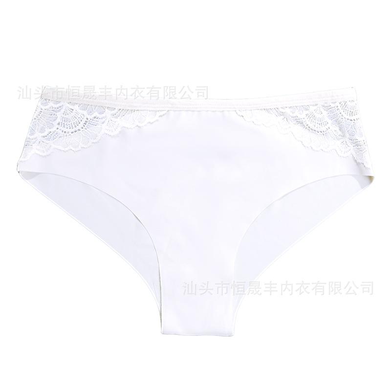 Seamless Women’s Briefs: Sexy Openwork Lace, Shaping, Low-Waisted, Semi-Covered Briefs for Women