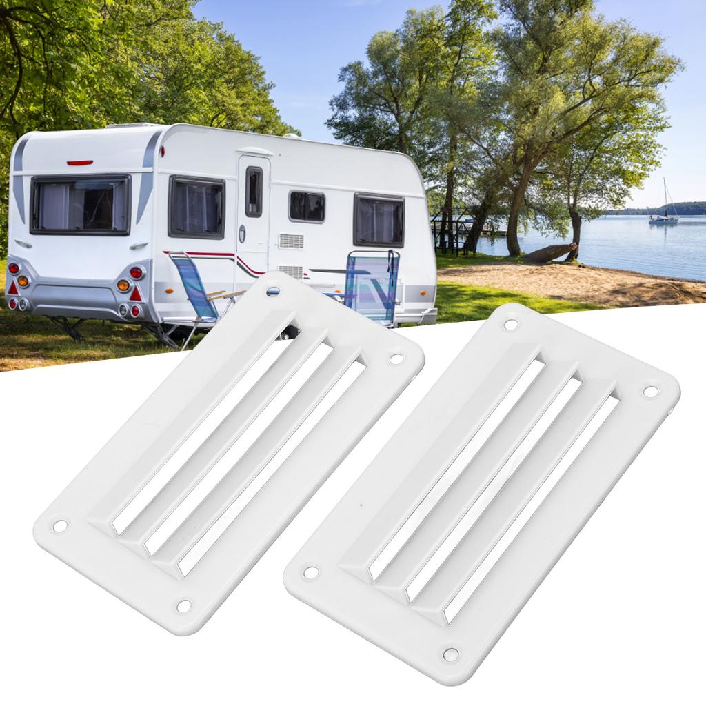 2pcs RV   Vent Louver Professional Bathroom   Ventilation Outlet Grille Louver for Boat Yacht Home