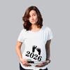 Baby Loading 2026 Print Maternity Shirts Women Pregnancy Announcement T-Shirt Female Pregnancy Clothes Newest Mom Summer Tops Tee