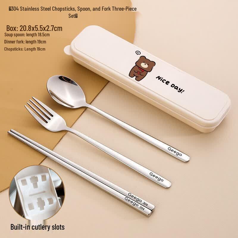 Youluo 316L Stainless Steel Portable Cutlery Set