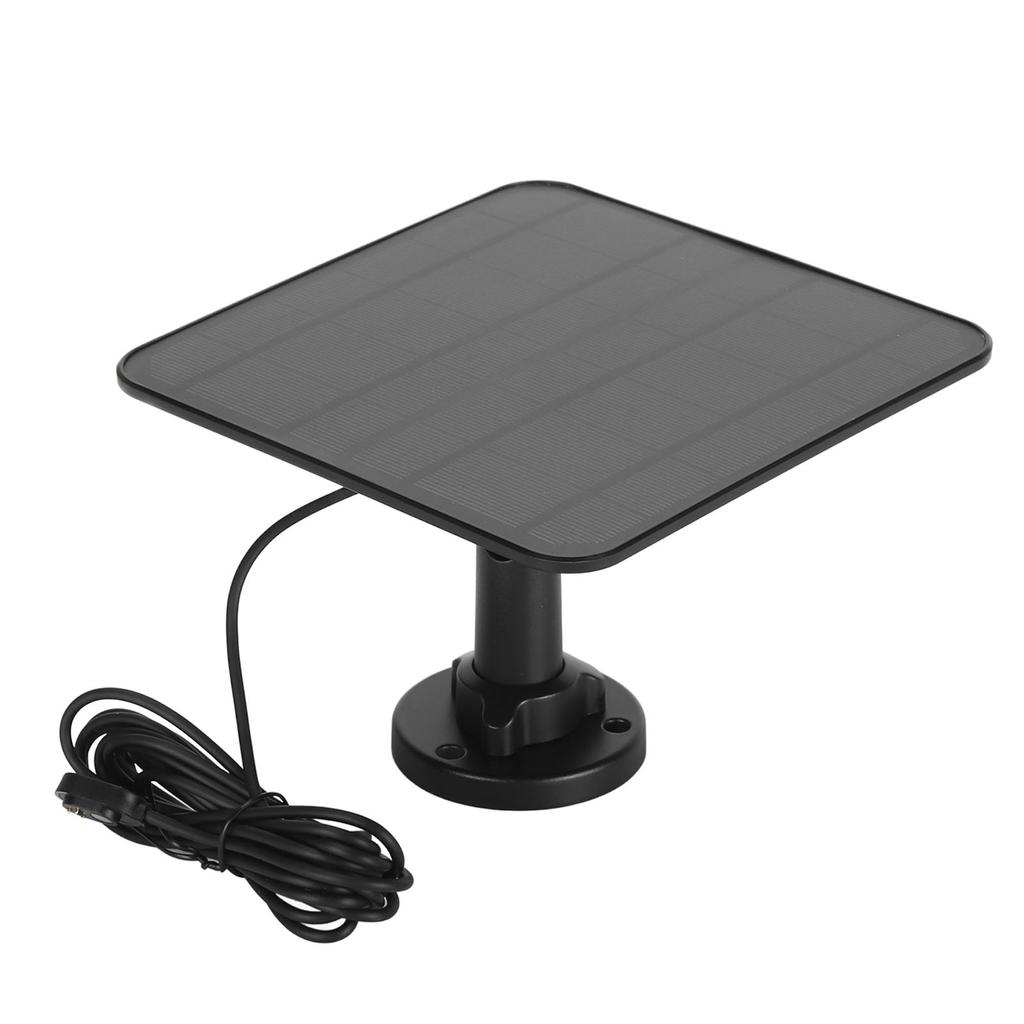 12-W-Solarpanel-Ladegerät, IP65 wasserdicht, magnetische Ladefunktion für Sicherheitskameras, Solarstromversorgung für Arlo Pro 3, Pro 4 und Ultra