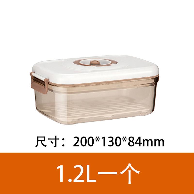 Food Vacuum Storage Box Sealed Kitchen Fresh-Keeping Box Large Capacity Food Transparent Storage Container with Vacuum Pump