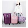 Folding Wheel Luggage Bags Lightweight Consignment Bag Portable Large Capacity Oxford Cloth Dry-Wet Separation Outdoor Yoga Bag
