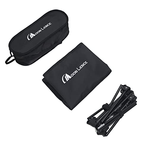 MOON LENCE Outdoor Chair, Low Chair, 2-Way, More Stable, Camping Chair, Ground Chair, Lightweight, Foldable, Compact, 150kg Weight Capacity, Low Type,