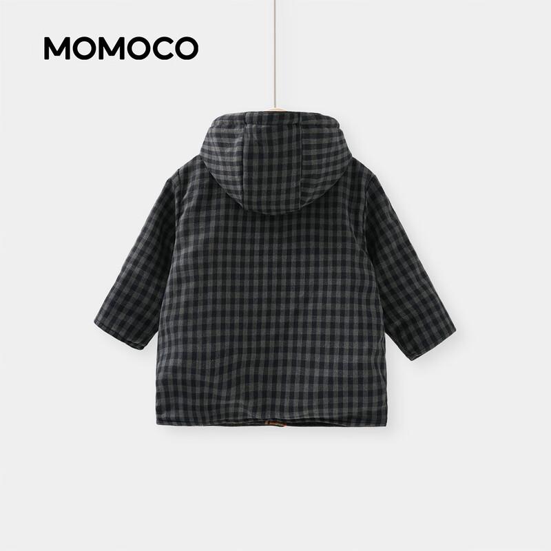 MOMOCO Boy's Reversible Woolen Overcoat