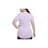 Nike Dri-Fit One Solid Color Round Neck Pullover Quick-Dry Short Sleeve T-Shirt Women T-Shirts Lilac-Red FN5002-512