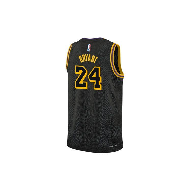Nike FW23 Mamba Series City Edition Childrens Basketball Jersey Kids Basketball Jersey Black FZ9862-010