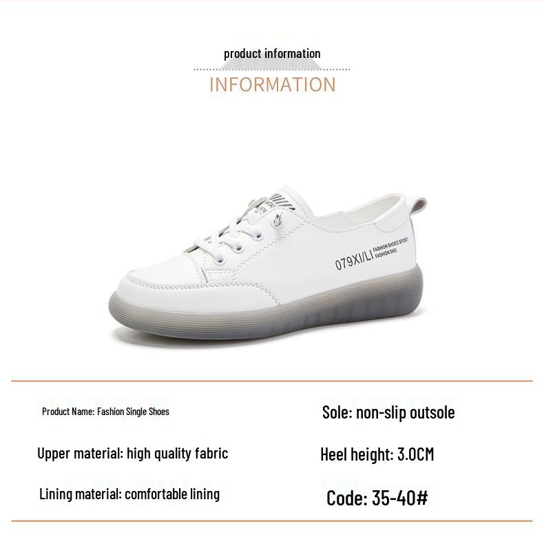 Women's Soft Sole Slip-On Lace-Up Casual Flat Shoes