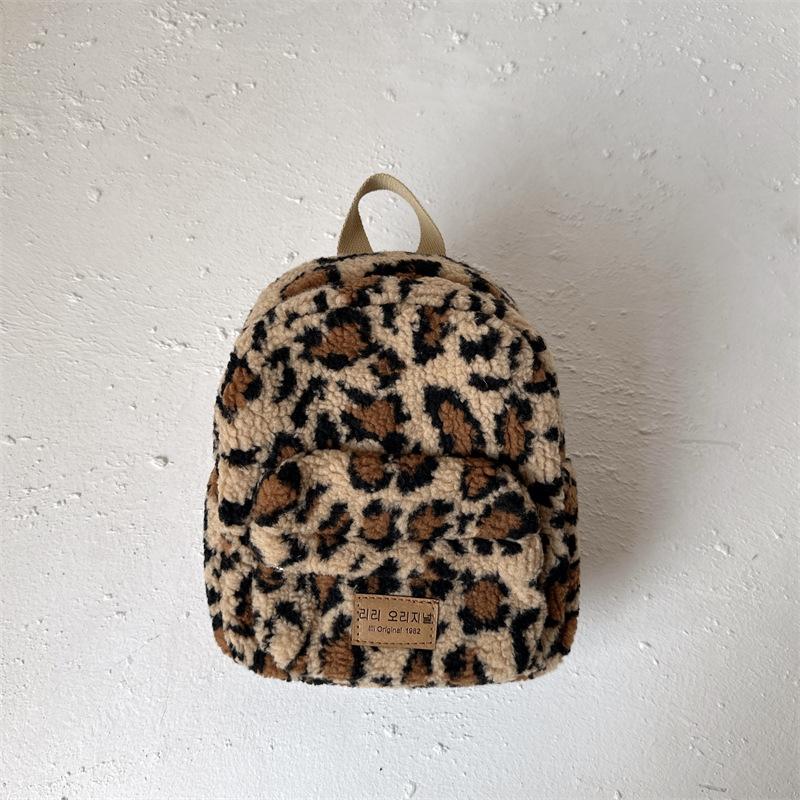 

Lightweight Childrens Adorable Backpack With Leopard Print For School Adventures леопардовий