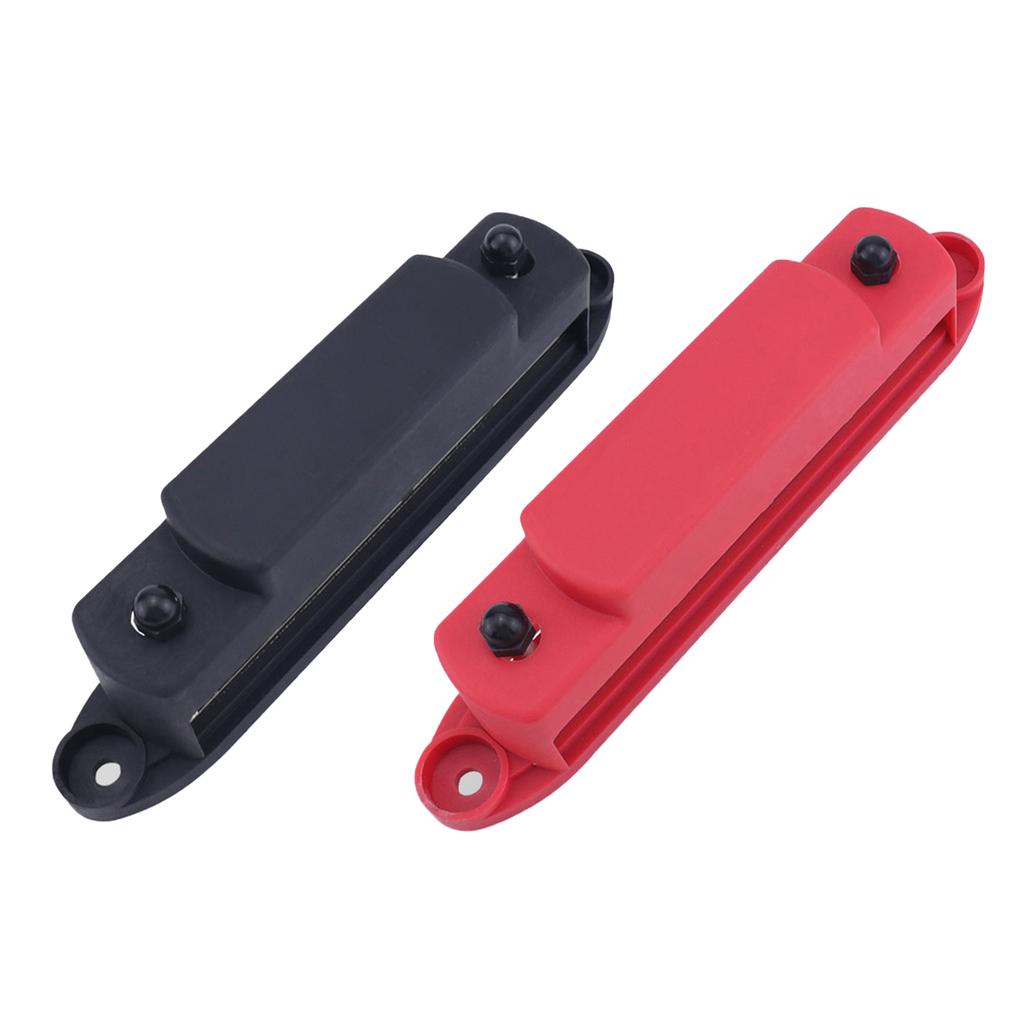 6 Post Power Distribution Block Terminal Screw Busbar High Current Wiring Stud Battery Junction Block for Marine Vehicle