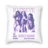 Katseye Kpop Style Girl Group Pillowcase Printing Polyester Cushion Cover Decoration Throw Pillow Case Cover Home Dropshipping 40*40Cm
