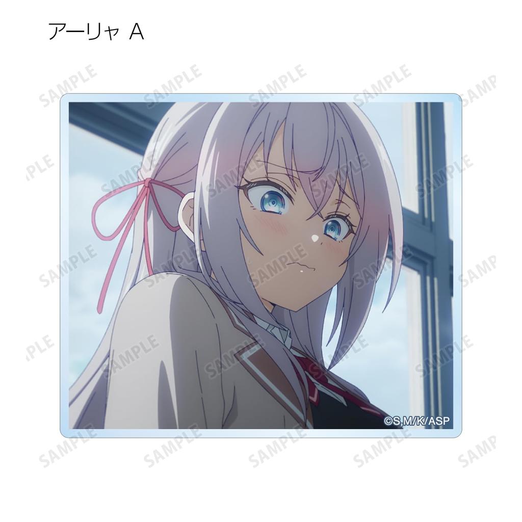 TV Anime "Alya-san, My Neighbor, Sometimes Whispers in Russian" Trading Alya-Only Scene Acrylic Cards Box of 10