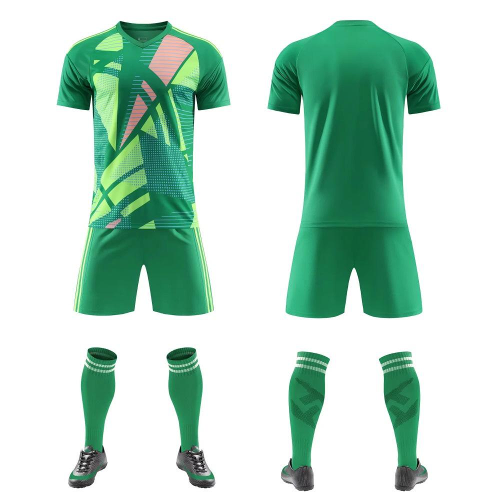 Koszulki treningowe piłkarskie z krótkim rękawem dla uczniów szkół podstawowych i średnich