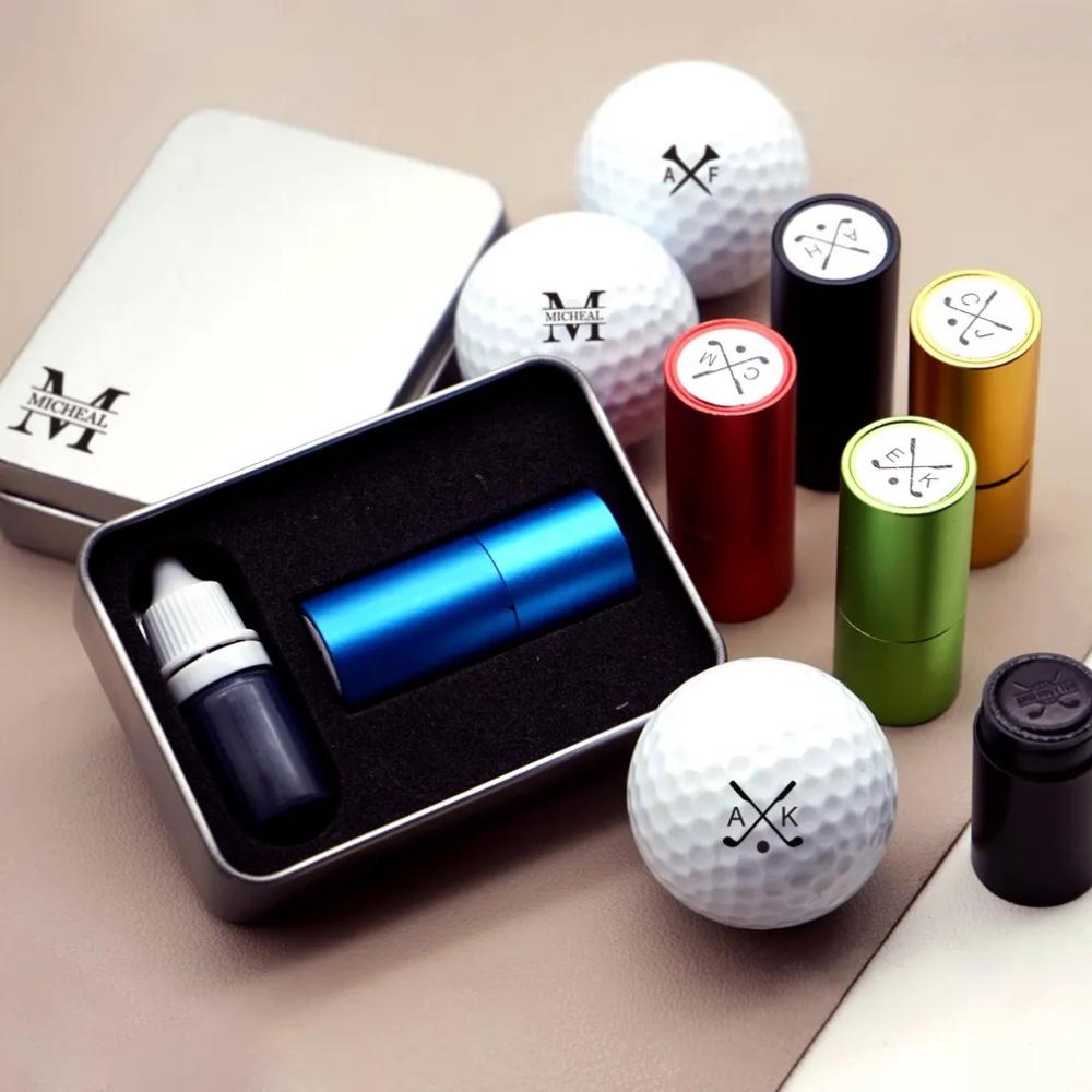 Personalized Golf Ball Stamp Custom Golf Stamps LOGO Gift for Golfer Golf Ball Marker Accessories Gifts For Men Fathers Day Gift 5