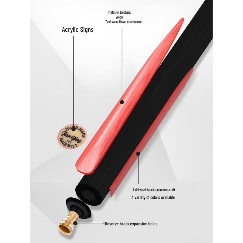 Jianying Billiard Cue Stick and Case Set
