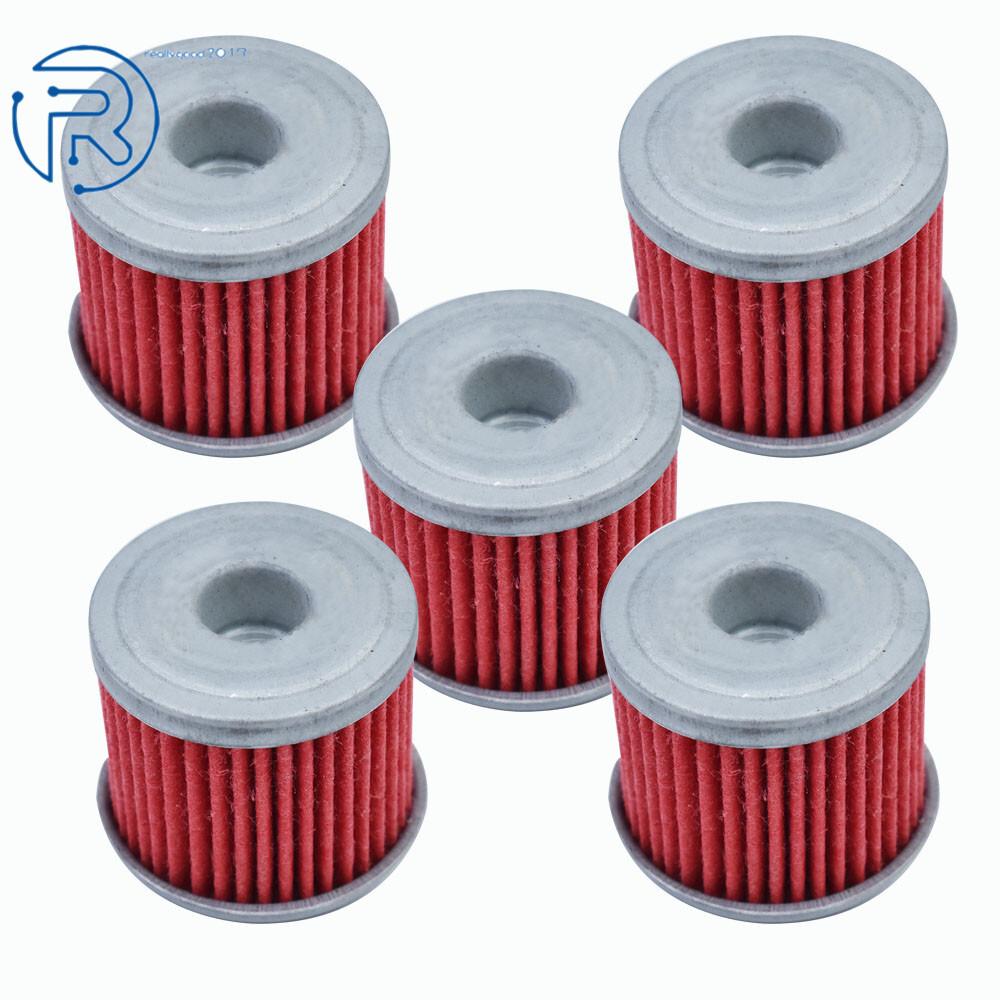 For Honda TRX450R TRX450ER TRX 450R 2004 2005 2006 2007 2008 2009 5× Oil Filter