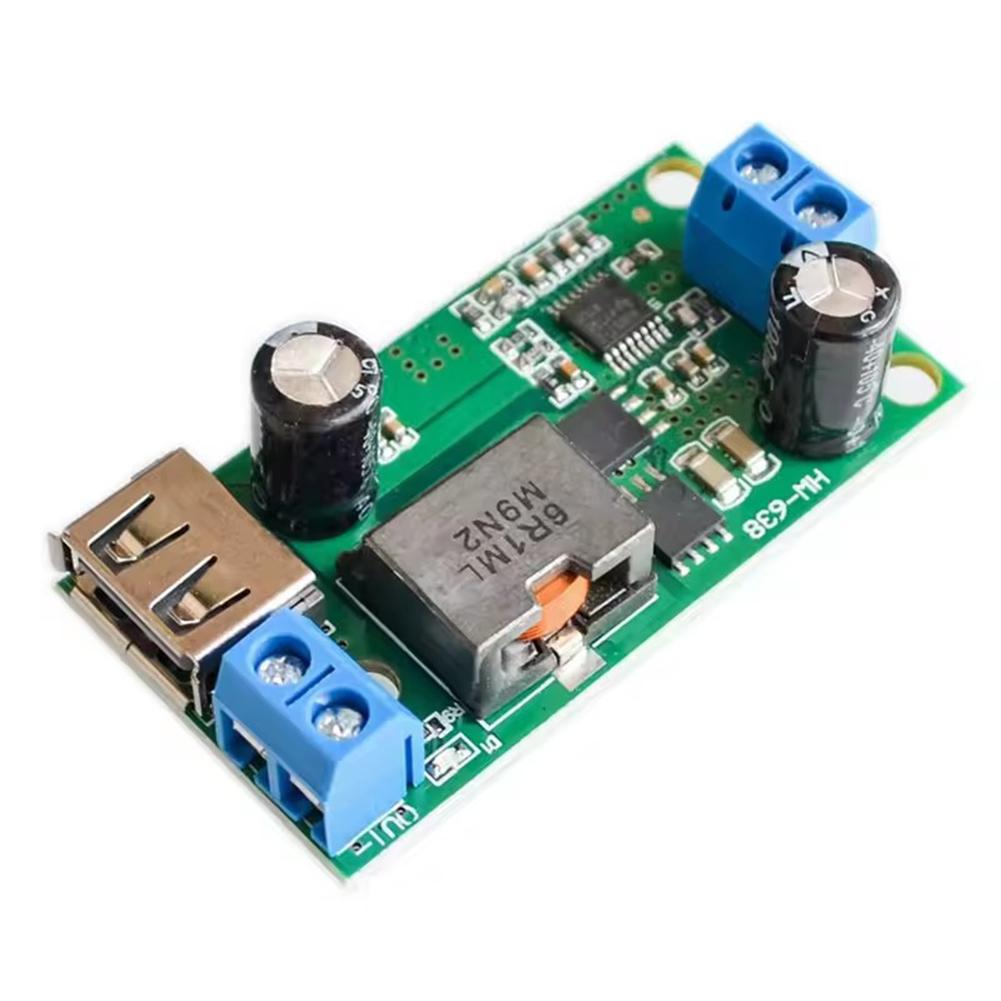 Dual USB 5A Output DC-DC Voltage Regulator 9V/12V/24V/36V To 5V Converter Module For Car Phone Tablet Charging
