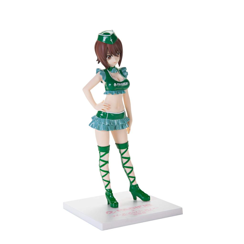 Girls Panzer Final Chapter x Pacific Racing Team Premium Figure Maho Nishizumi & (Prize)