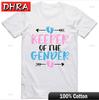 Gender Reveal T Shirt Baby AnnounceUnisext Part Idea Regular Fit Cotton Tee  Clothing for Vocation TShirt Women Netherlands