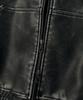 Dimitri Black 2Way Vtg Washed Pu Zip-Up Hoodie_Black